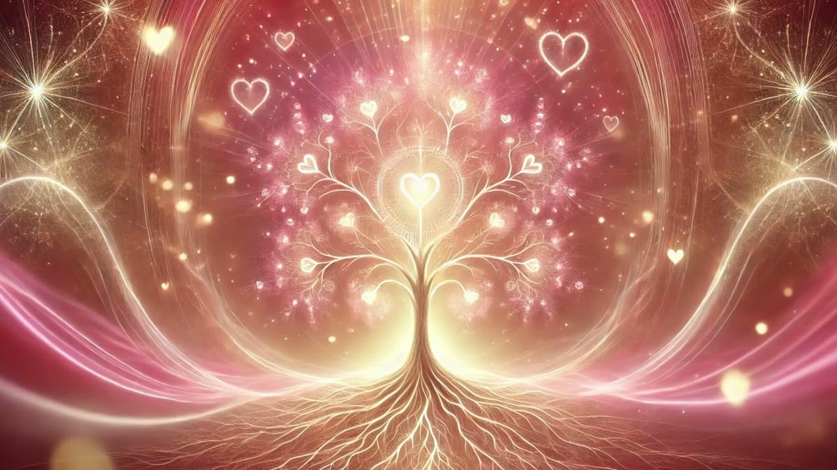 Ancestral Love Blessing — Morphic Field for Lineage Healing, Heart Opening, and Relationship Renewal